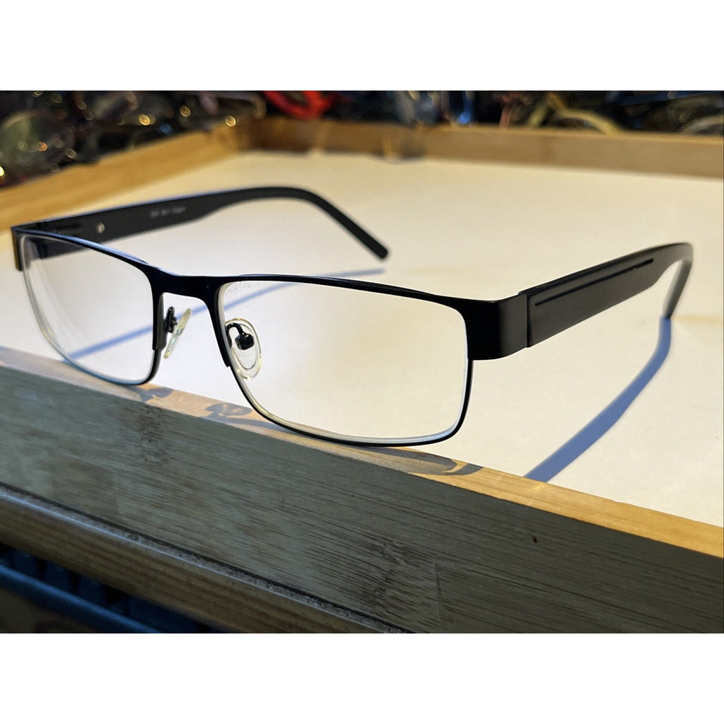 Capri Grande GR 801 Black 59-18-150 Metal Full Rim Eyeglasses HG52 Frames Only