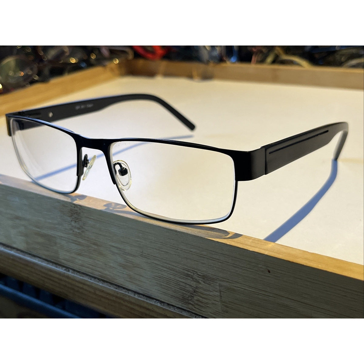 Capri Grande GR 801 Black 59-18-150 Metal Full Rim Eyeglasses HG52 Frames Only