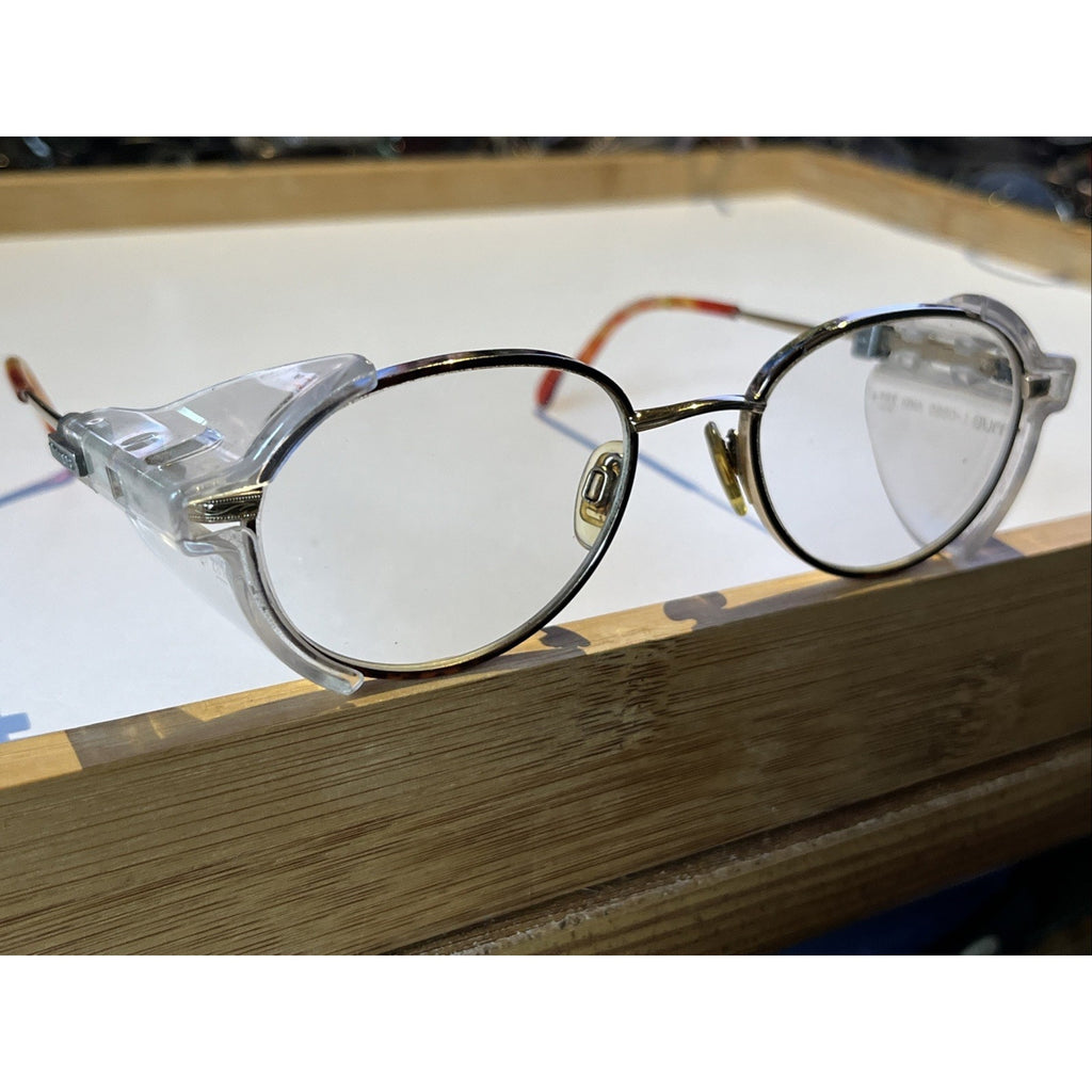 titmus Vintage Eyewear z87 tor cs96 Safety Eyeglasses 52-20 Metal Frames Only