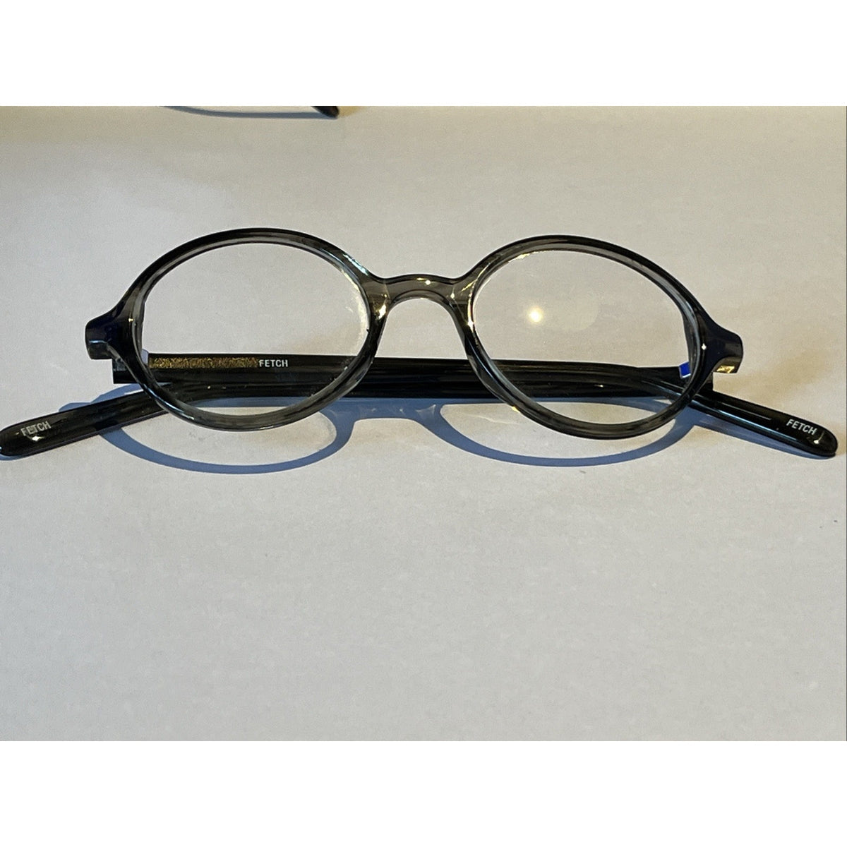 Fetch Eyewear Hugo Gray Horn 46-19-140 Tortoise Eyeglasses Frames Only