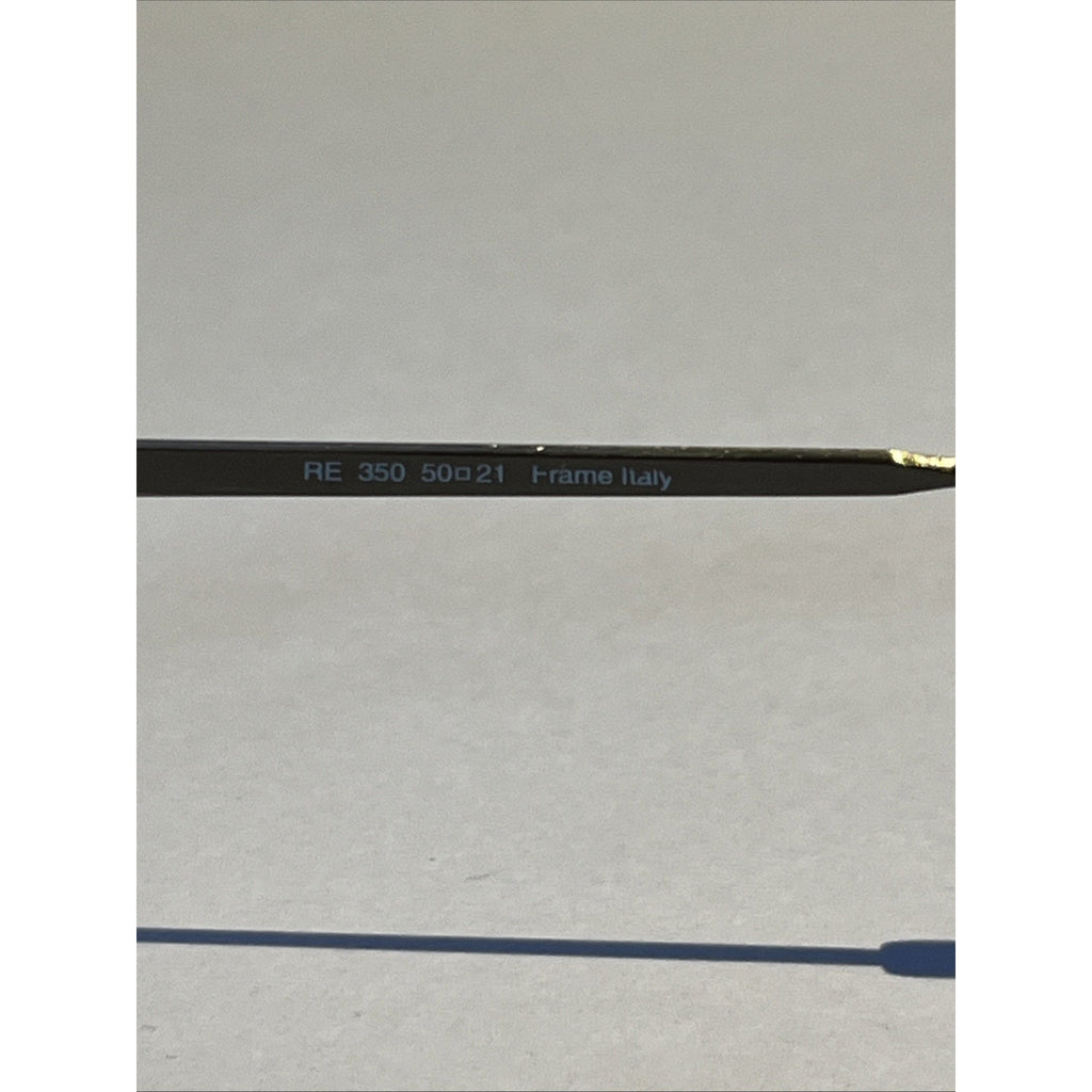 Randolph Engineering USA RE 350 Eyeglasses 50-21-145 Silver Italy Frames Only