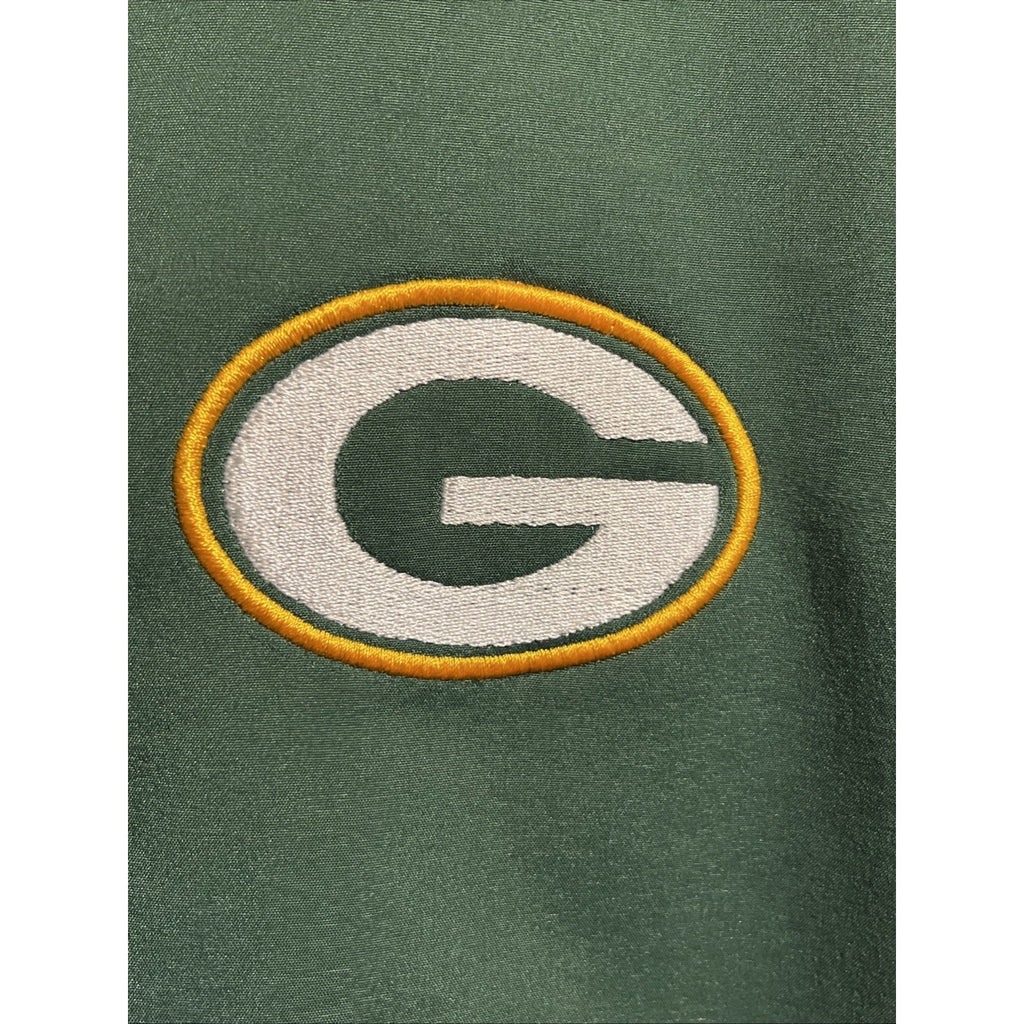 NFL Green Bay Packers Football Softshell Jacket Men’s Medium Full Zip