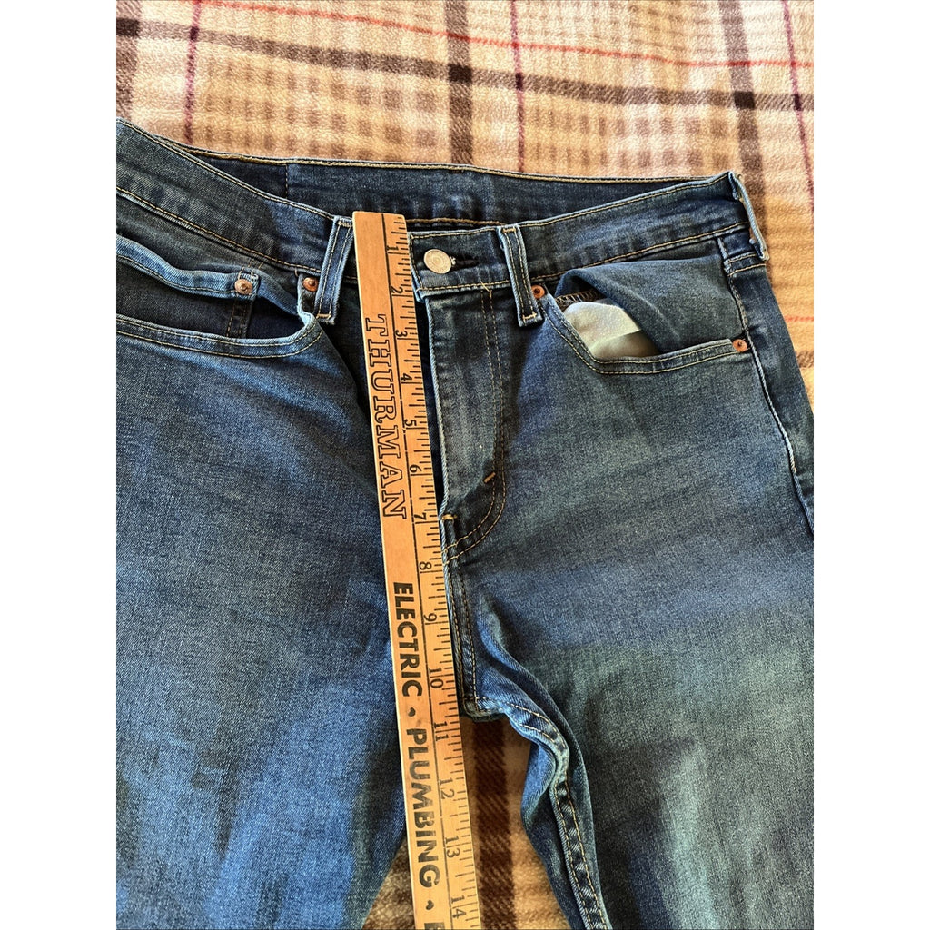 Levi's 502 jeans 32x29 men’s slim fit Blue Cotton denim Outdoor Travel Straight