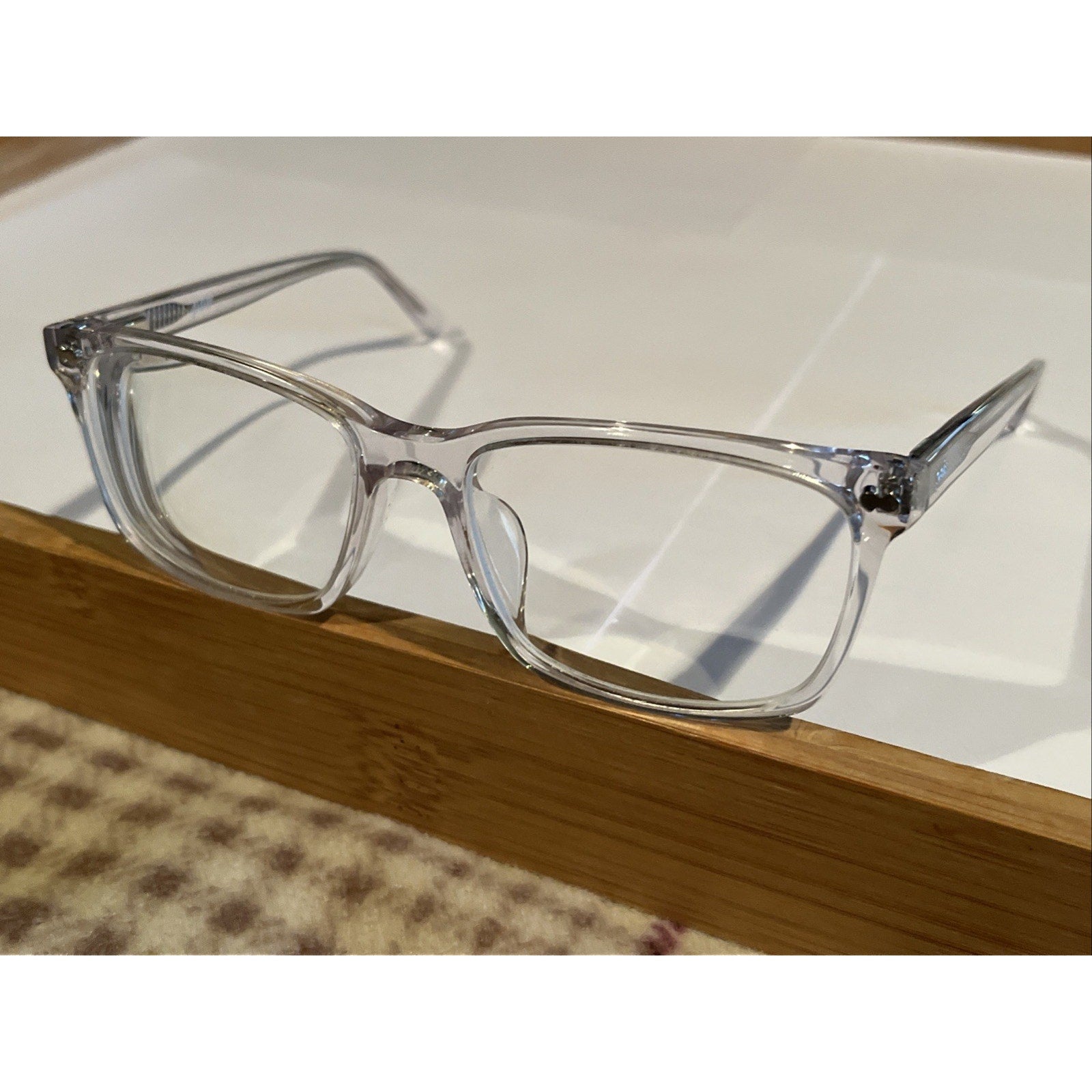 Pair The Kirby Clear Square 049 Eyeglasses Frames 54-17-140 Mens Womens