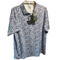 Callaway Golf Shirt Short Sleeve Essential Drink Polo Men’s Large Coffee NWT