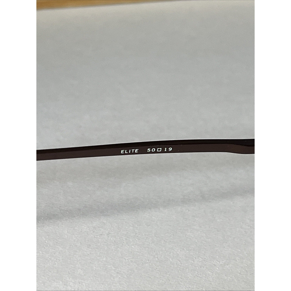 Vintage U.S. Safety Eyeglasses Mens Elite 50-19-140 Dark Matte Brown NR01