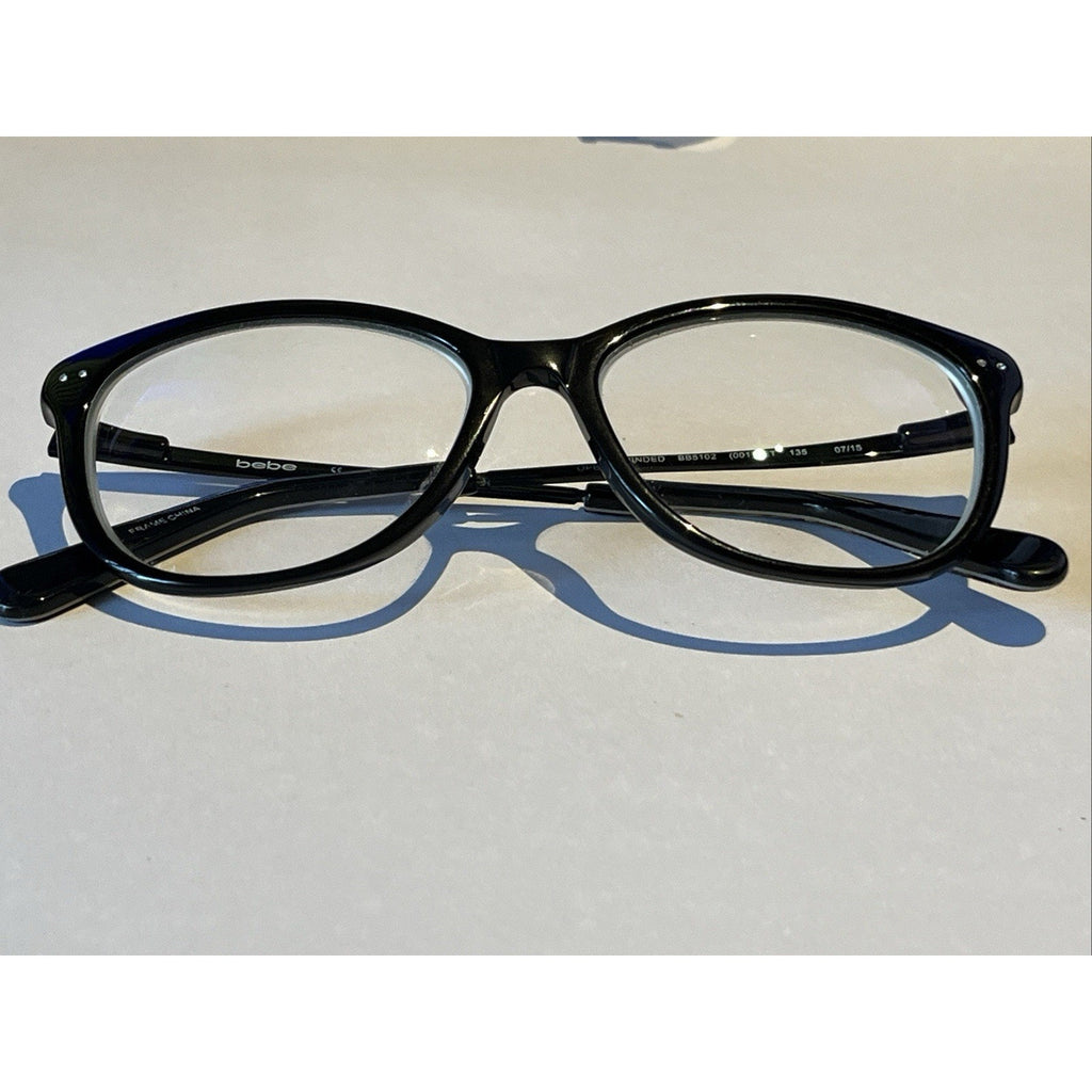 Bebe Eyewear Eyeglasses Open-Minded, BB5102 (001)Jet, 51-15-135 Frames Only