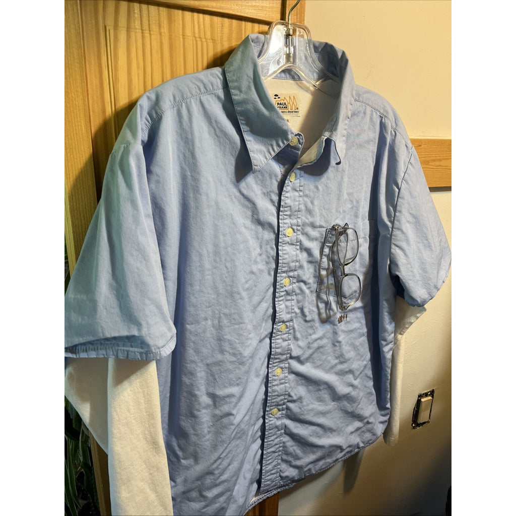 Vintage Paul Frank Men’s M Button Up Shirt Long Sleeve Button Up