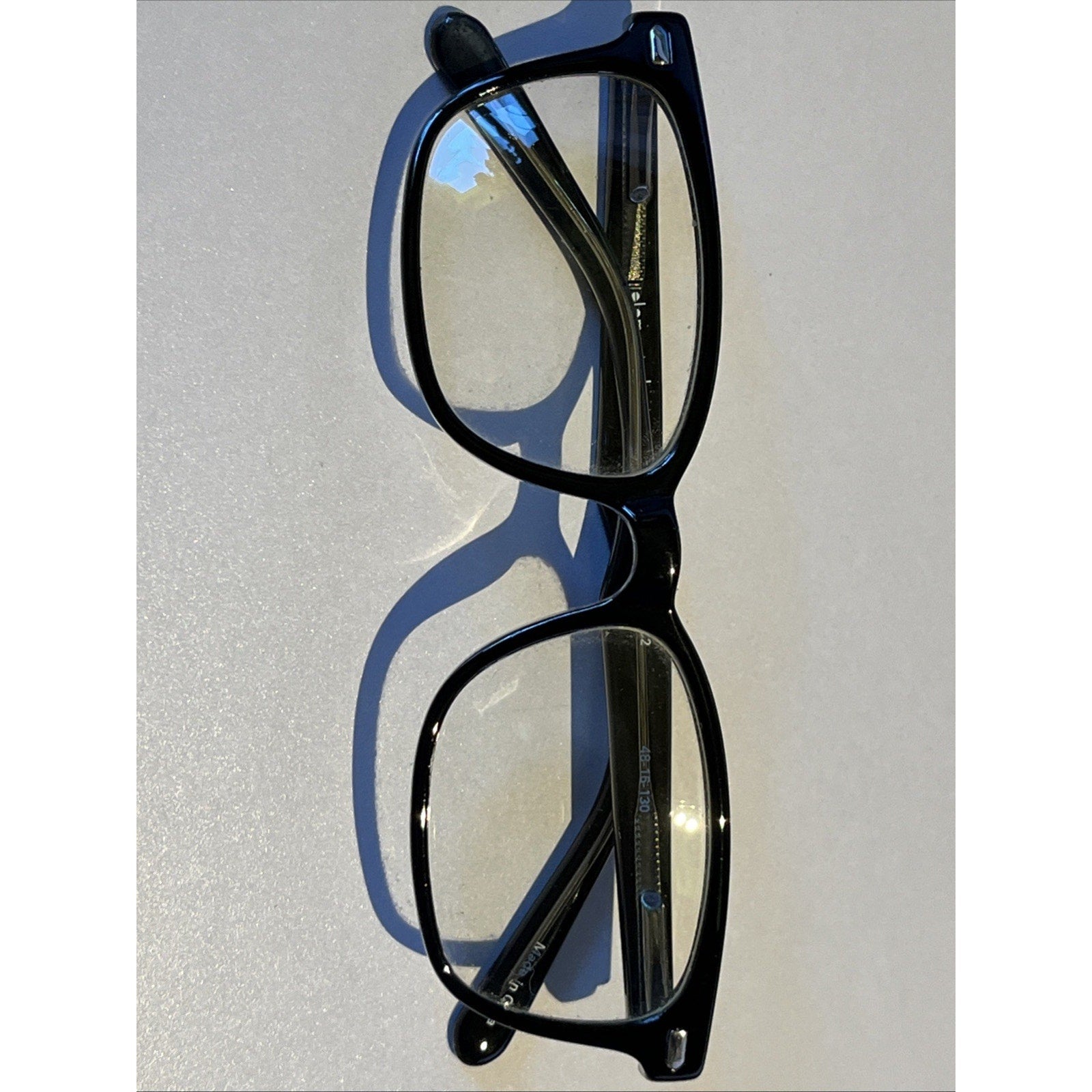 ELEMENTS EUROPA EL-248 C2 Black Unisex Square Full Rim Eyeglasses 48-16-130