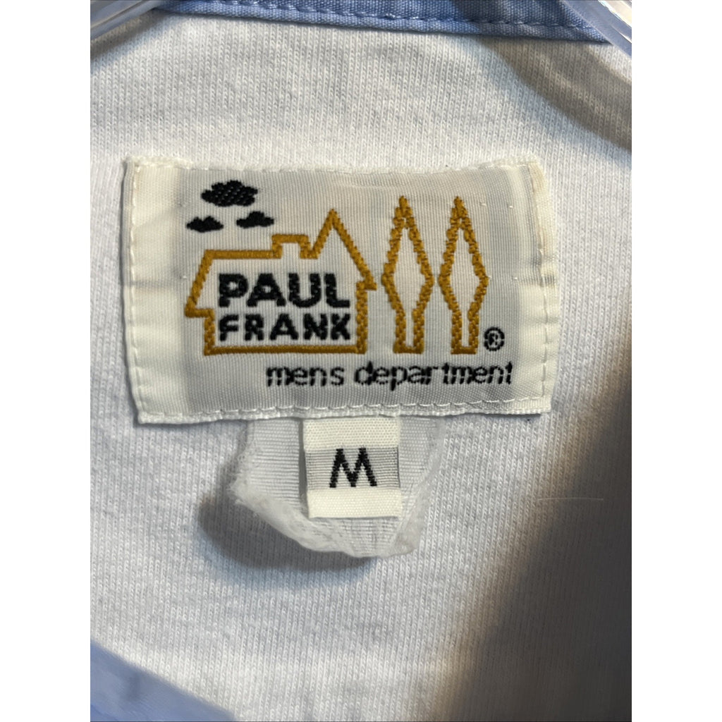 Vintage Paul Frank Men’s M Button Up Shirt Long Sleeve Button Up