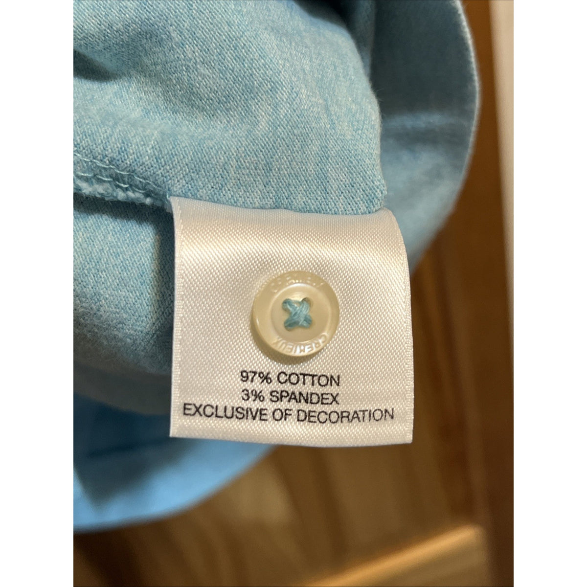 Daniel Cremieux Classics Club 38 Polo Shirt Mens M Blue Golf Short Sleeve