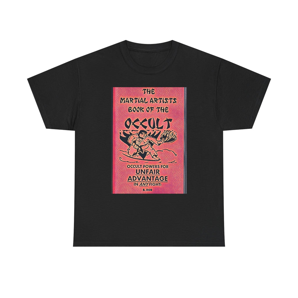 The Martial Artists Book Of The Occult Graphic Print SS Unisex Heavy Cotton Tee