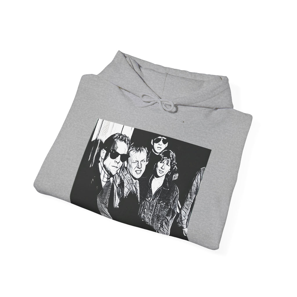 The Pixies Graphic Print Long Sleeve Unisex Heavy Blend™ Hooded Art Sweatshirt