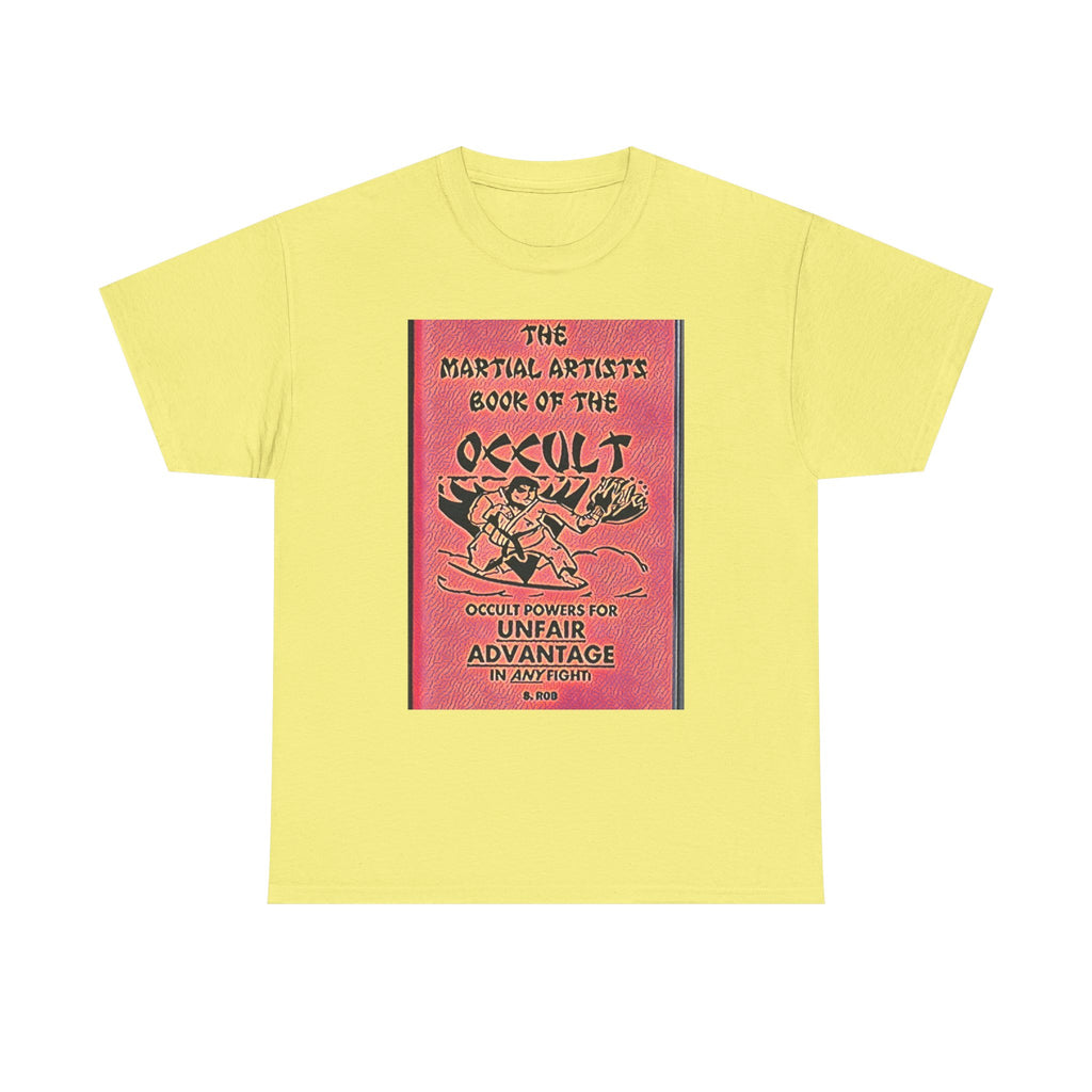 The Martial Artists Book Of The Occult Graphic Print SS Unisex Heavy Cotton Tee