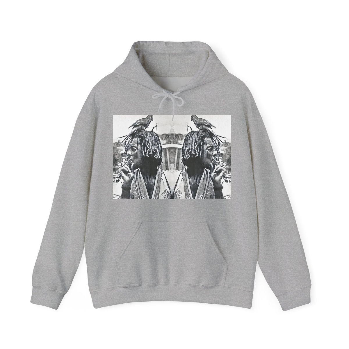 Peter Tosh Graphic Print Long Sleeve Reggae Unisex Heavy Blend Hooded Sweatshirt