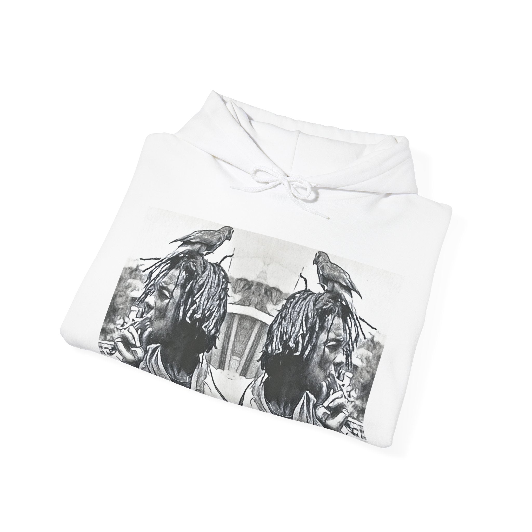 Peter Tosh Graphic Print Long Sleeve Reggae Unisex Heavy Blend Hooded Sweatshirt