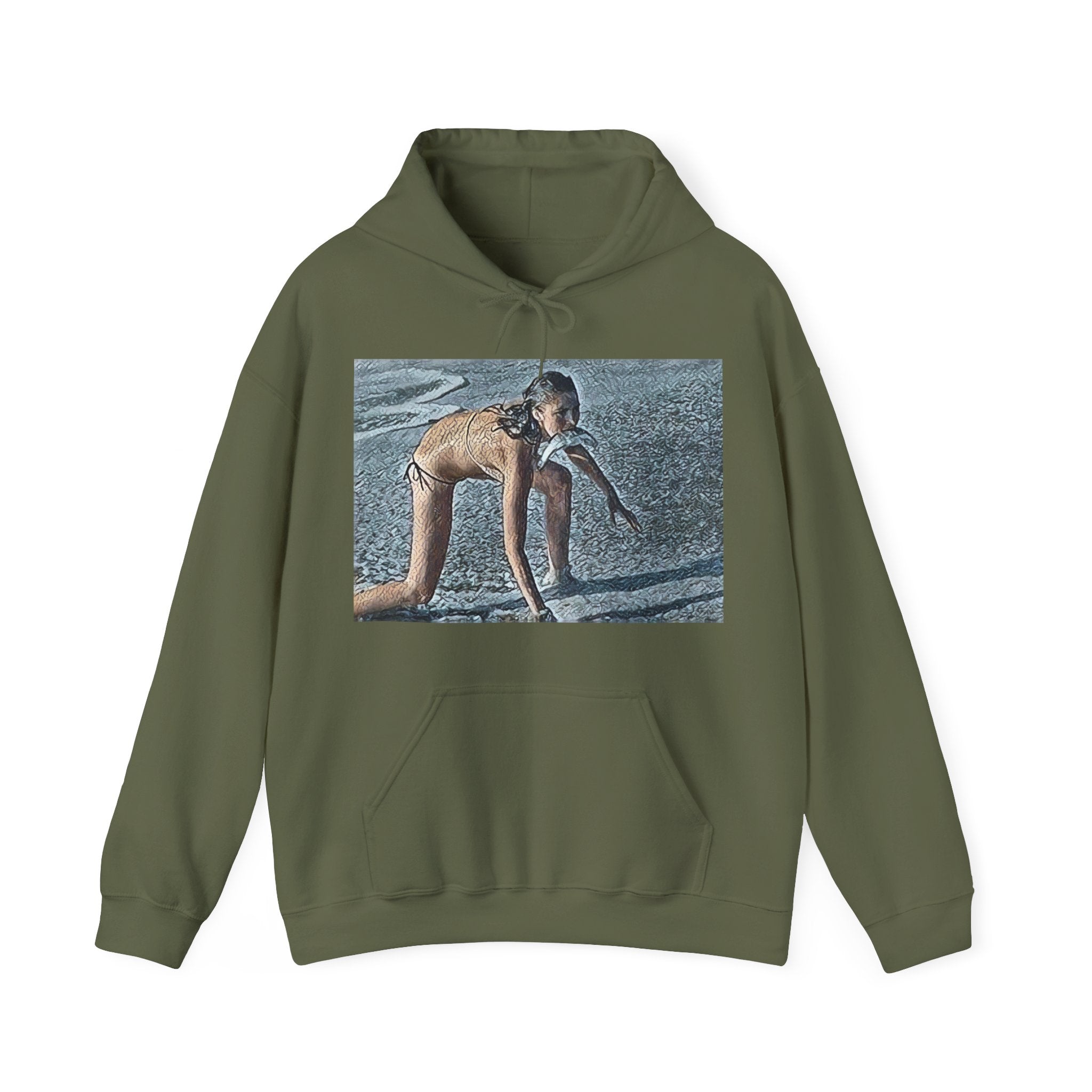 The Modern Woman Long Sleeve Graphic Print Unisex Heavy Blend™ Hooded Sweatshirt