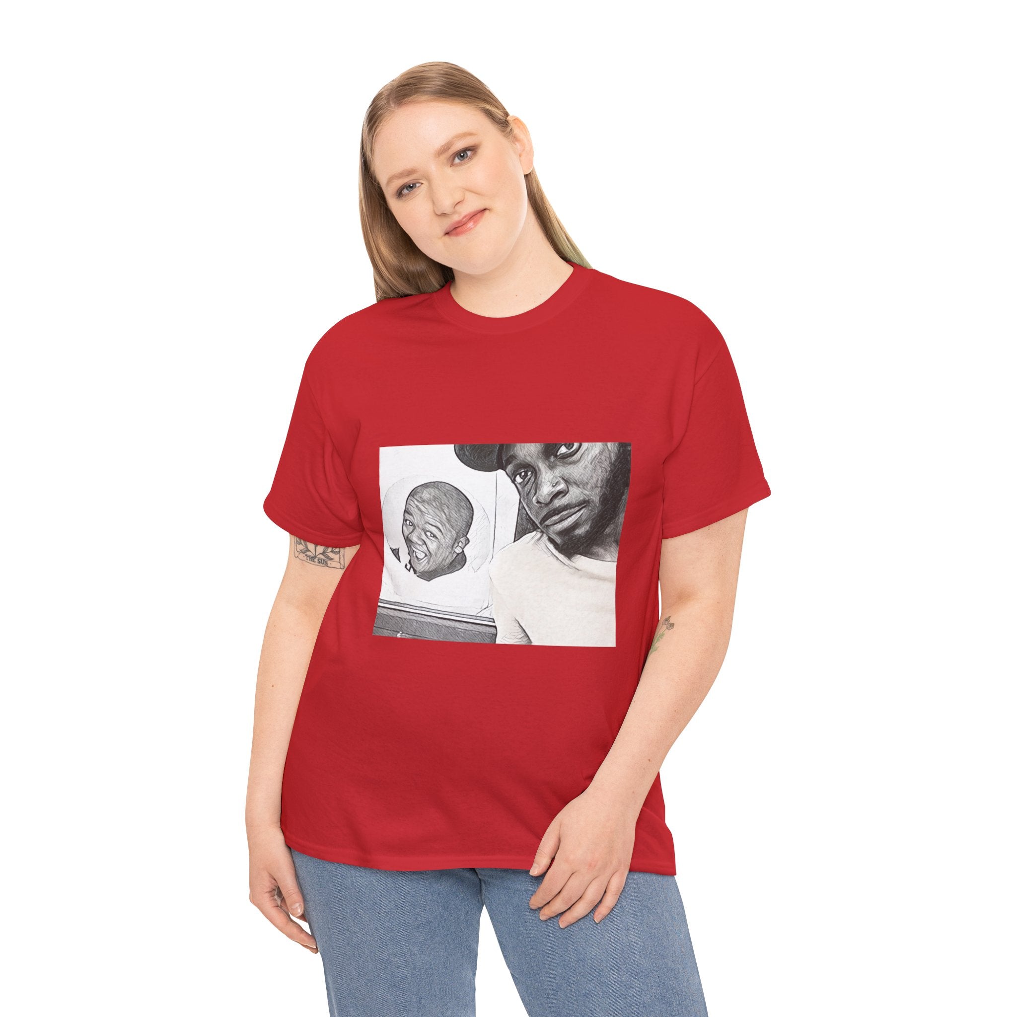 JPEGMafia Corey In The House Graphic Print Short Sleeve Unisex Heavy Cotton Tee