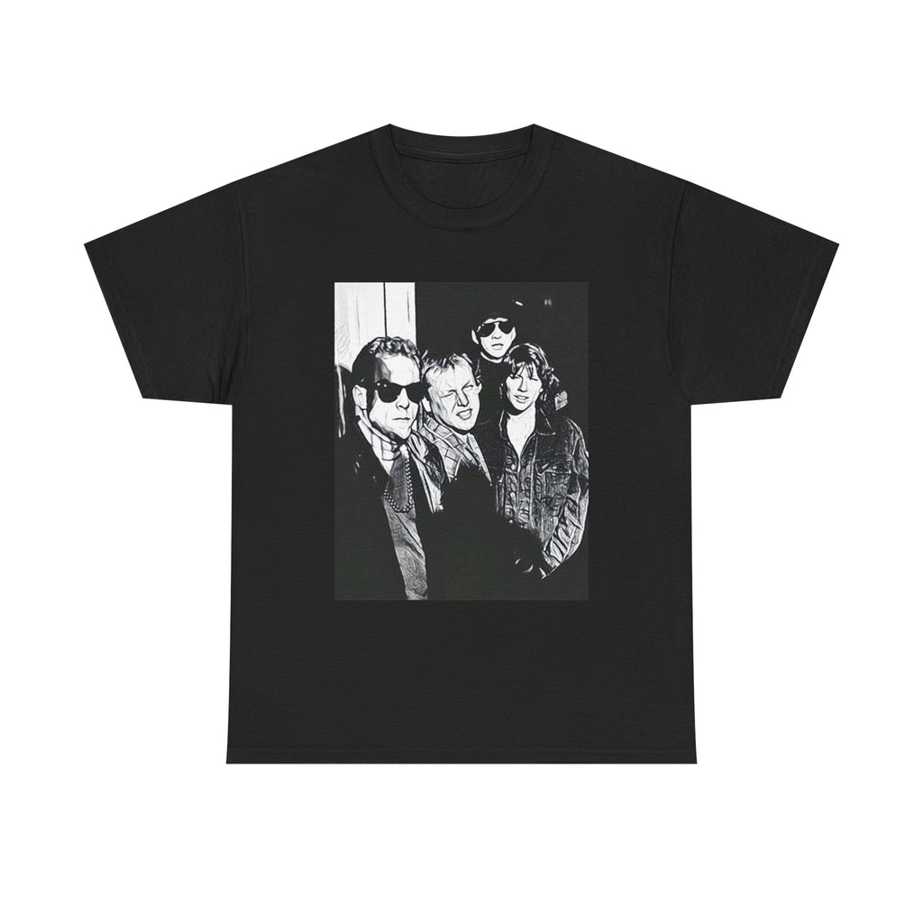 The Pixies Graphic Print Short Sleeve Crew Neck Unisex Heavy Cotton Tee Shirt