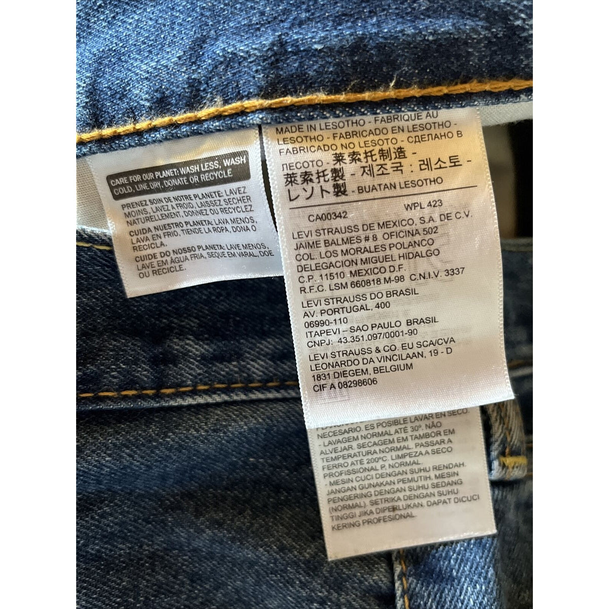 Levi's 505 Mens Jeans 32x32 Cotton Medium Wash Denim 90s Y2K EUC