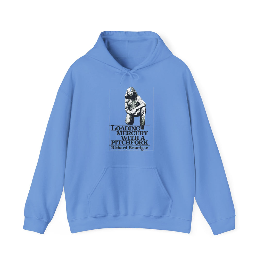 Loading Mercury With A Pitchfork Graphic LS Unisex Heavy Blend Hooded Sweatshirt