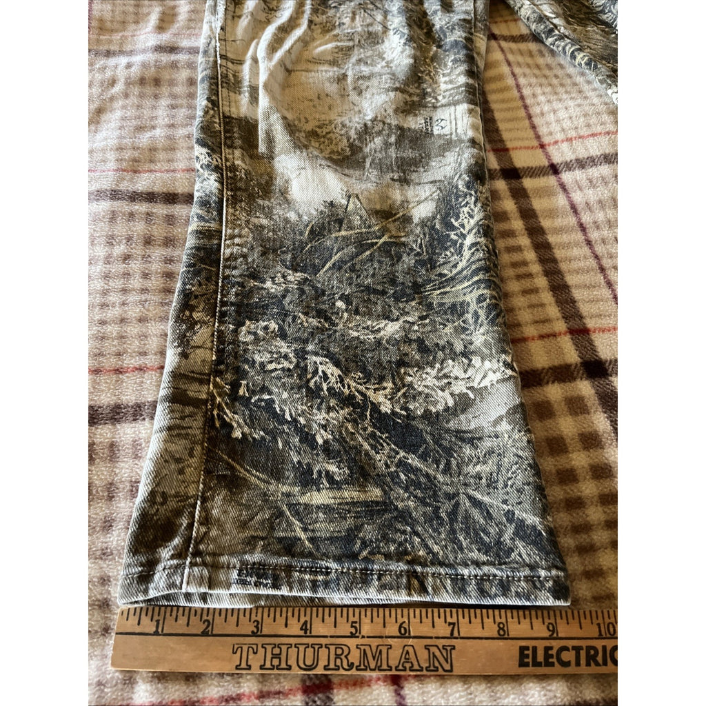 Vintage Realtree Camo Pants Denim Men’s 36x30 Hunting Hiking Cotton Spandex