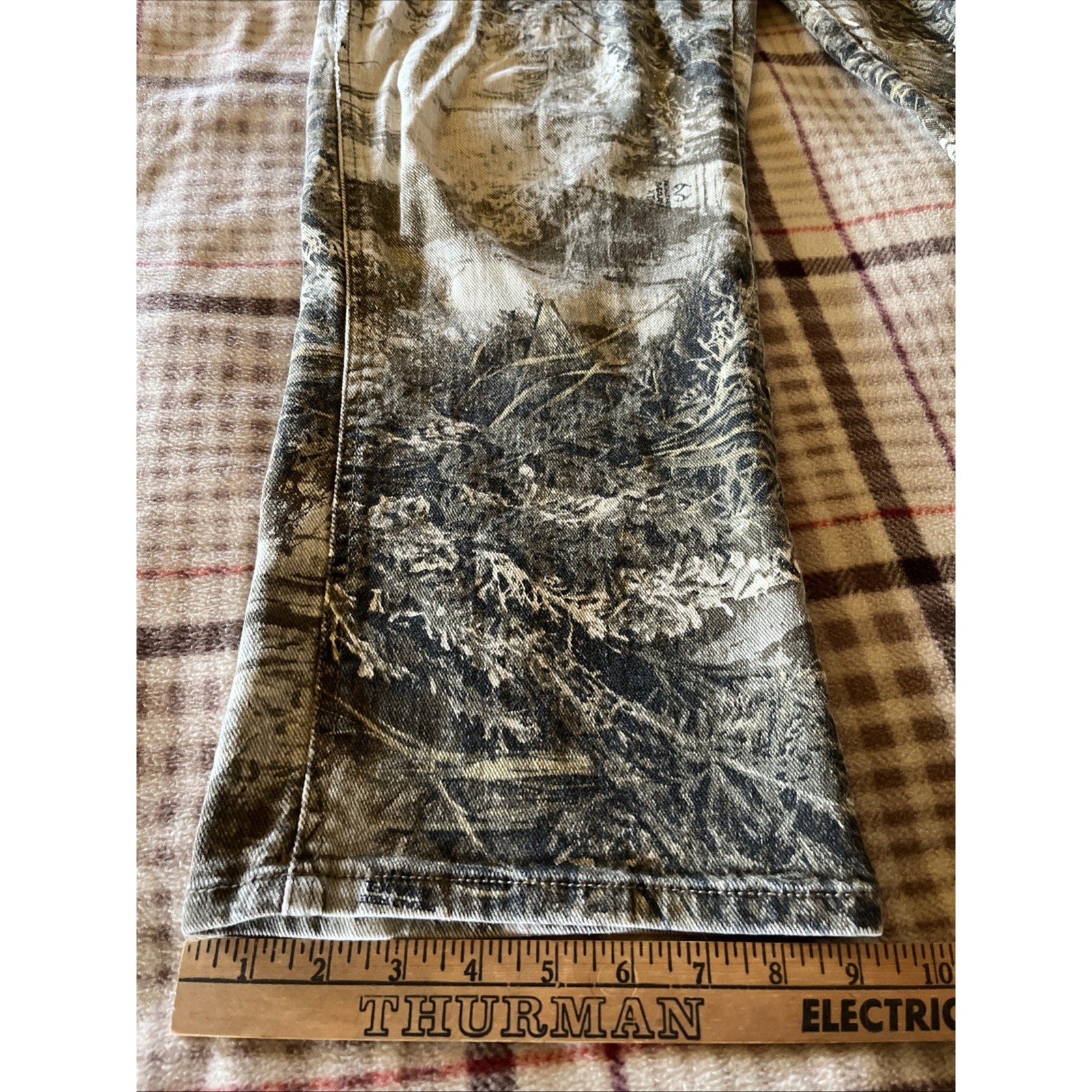 Vintage Realtree Camo Pants Denim Men’s 36x30 Hunting Hiking Cotton Spandex