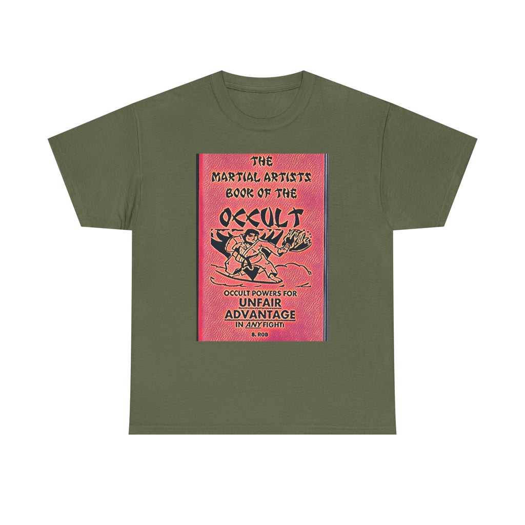 The Martial Artists Book Of The Occult Graphic Print SS Unisex Heavy Cotton Tee