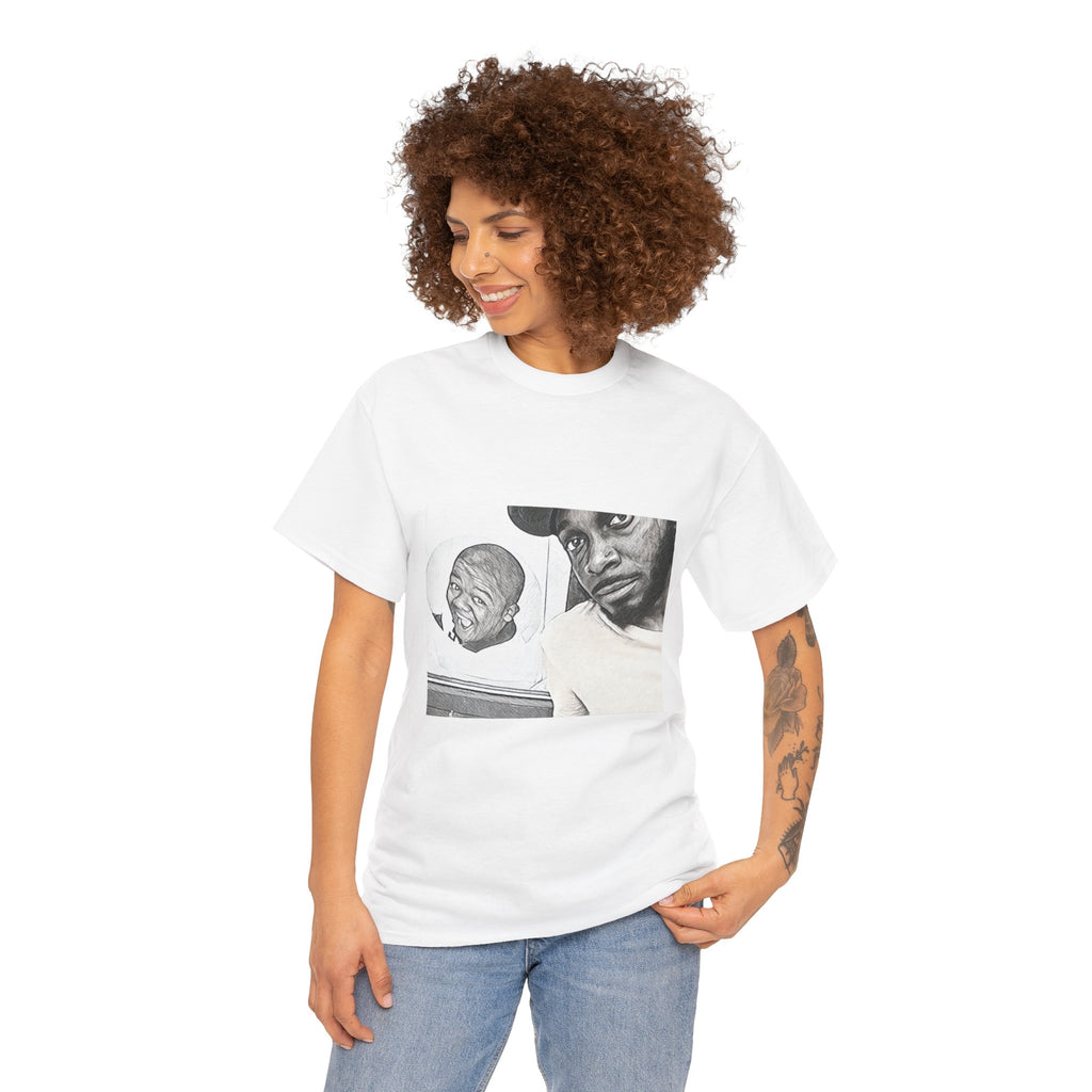 JPEGMafia Corey In The House Graphic Print Short Sleeve Unisex Heavy Cotton Tee