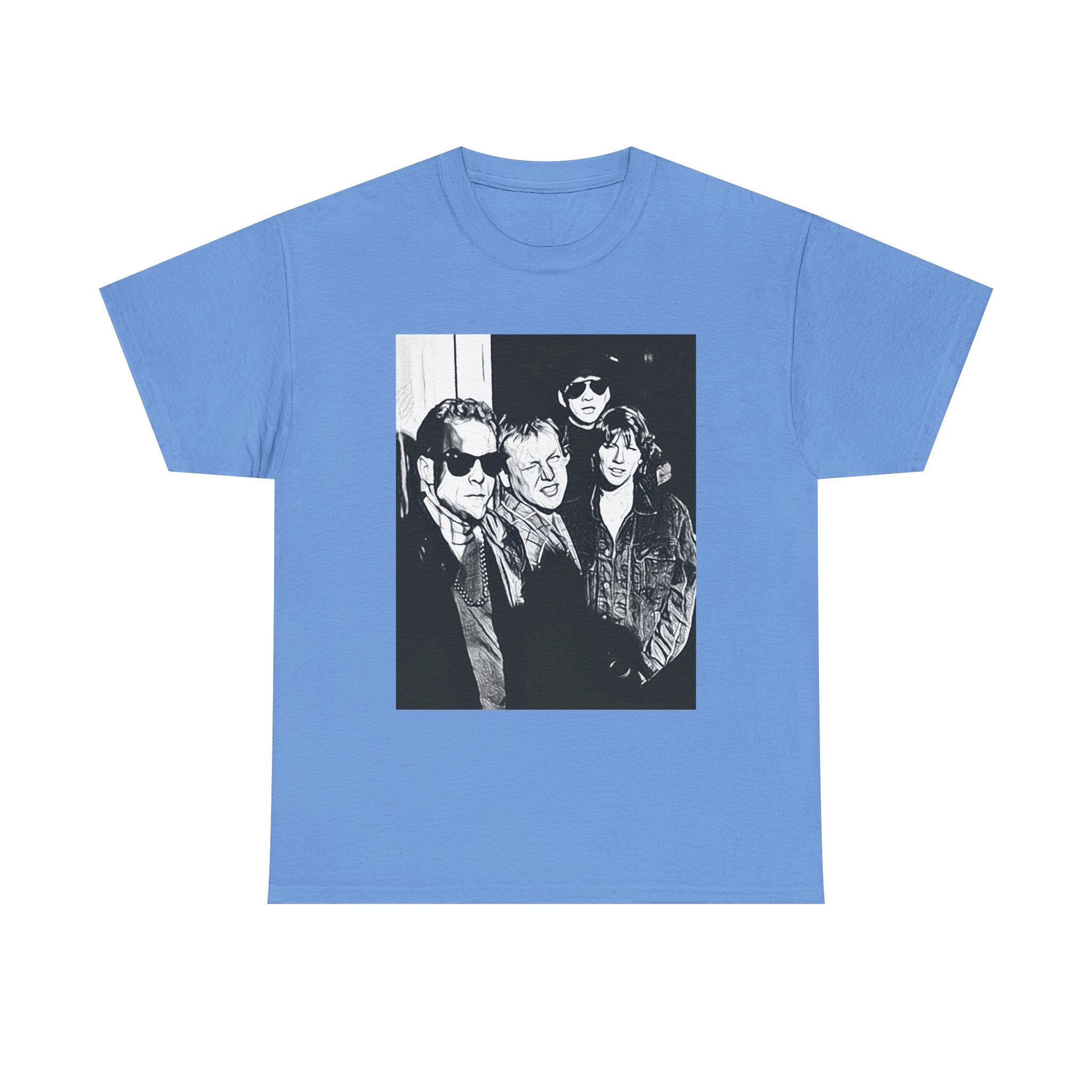 The Pixies Graphic Print Short Sleeve Crew Neck Unisex Heavy Cotton Tee Shirt