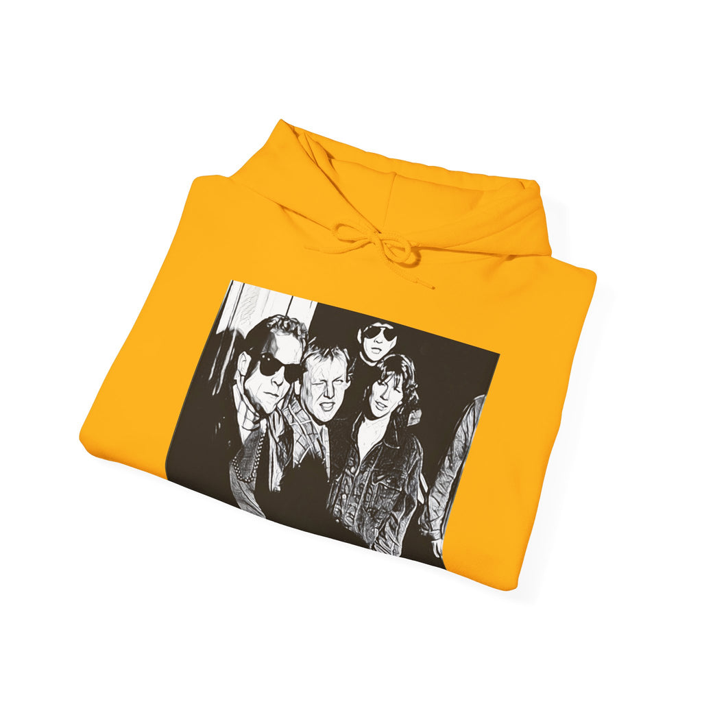 The Pixies Graphic Print Long Sleeve Unisex Heavy Blend™ Hooded Art Sweatshirt