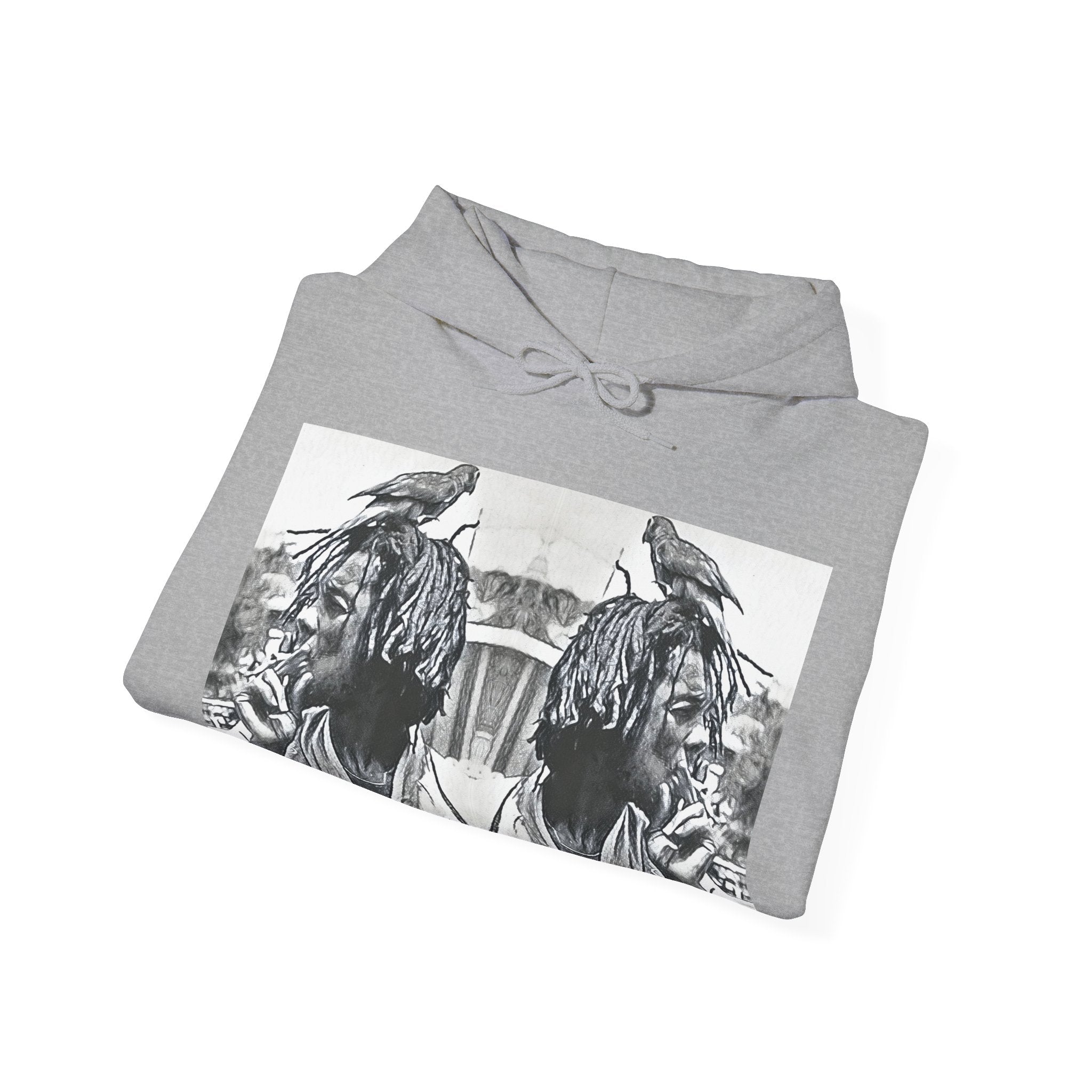 Peter Tosh Graphic Print Long Sleeve Reggae Unisex Heavy Blend Hooded Sweatshirt