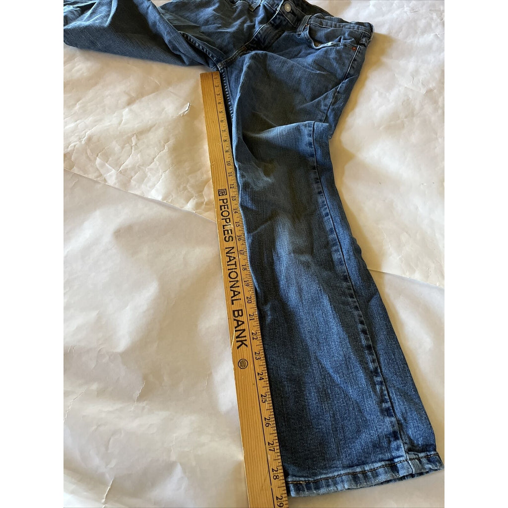 Levis 511 Jeans Mens 31x30 Blue Slim Straight Medium Wash Denim Y2k