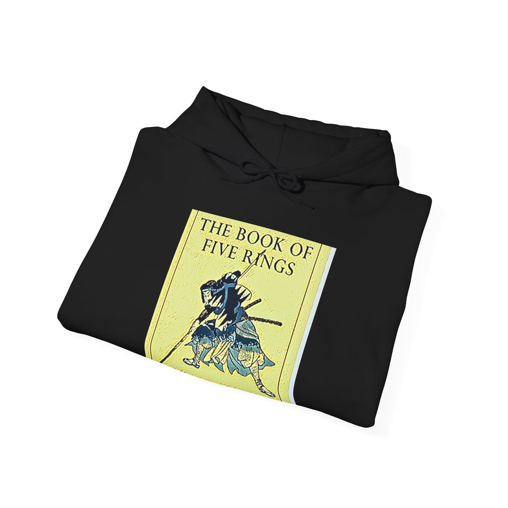 The Book Of Five Rings Graphic Print LS Unisex Heavy Blend™ Hooded Sweatshirt