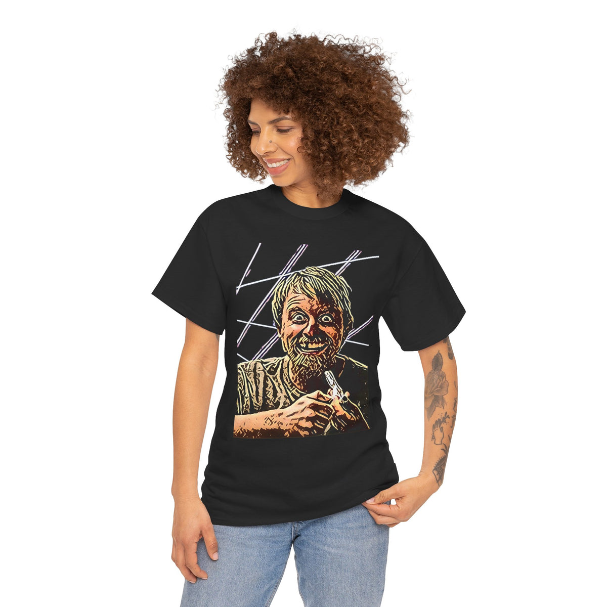 Rickety Cricket Always Sunny Graphic Print Short Sleeve Unisex Heavy Cotton Tee