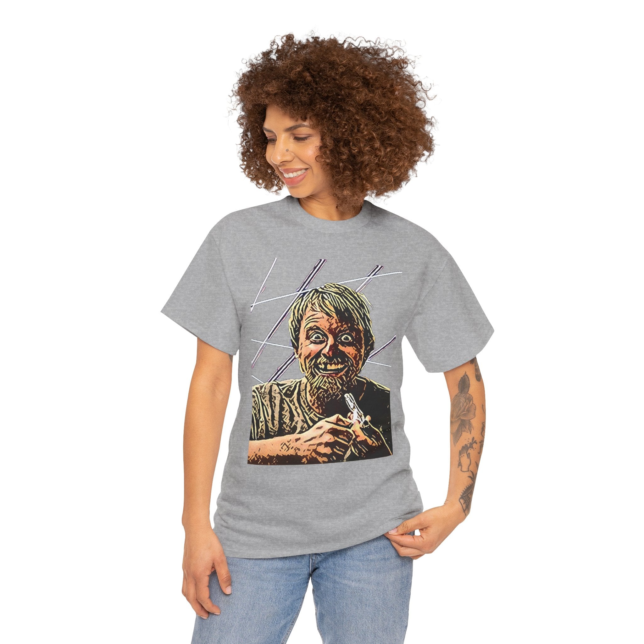 Rickety Cricket Always Sunny Graphic Print Short Sleeve Unisex Heavy Cotton Tee