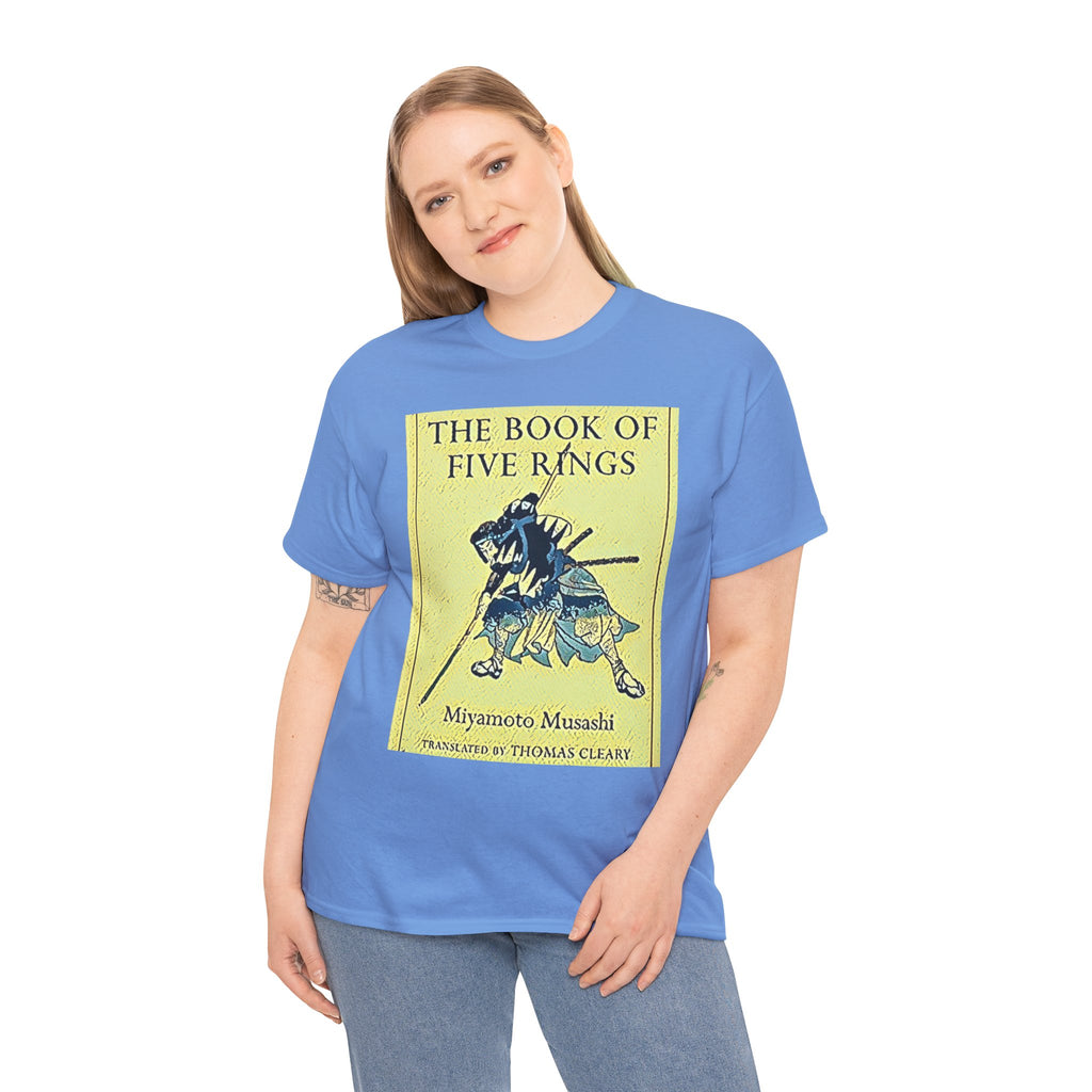 The Book Of Five Rings Graphic Print Short Sleeve Unisex Heavy Cotton Tee Shirt