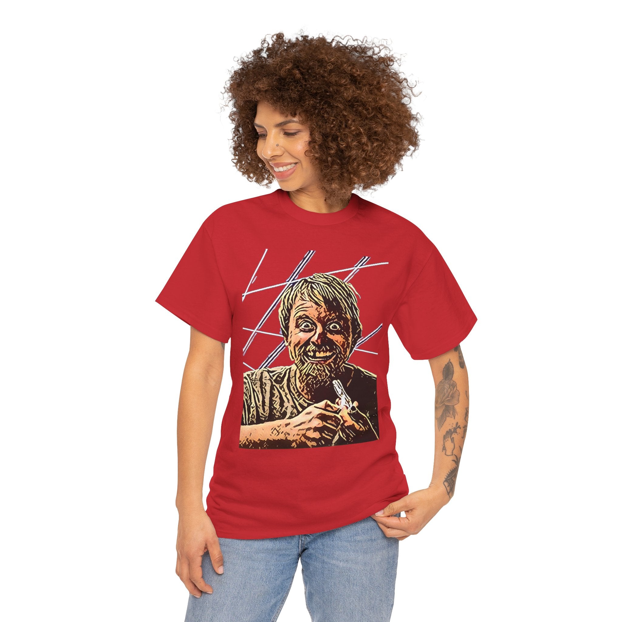 Rickety Cricket Always Sunny Graphic Print Short Sleeve Unisex Heavy Cotton Tee
