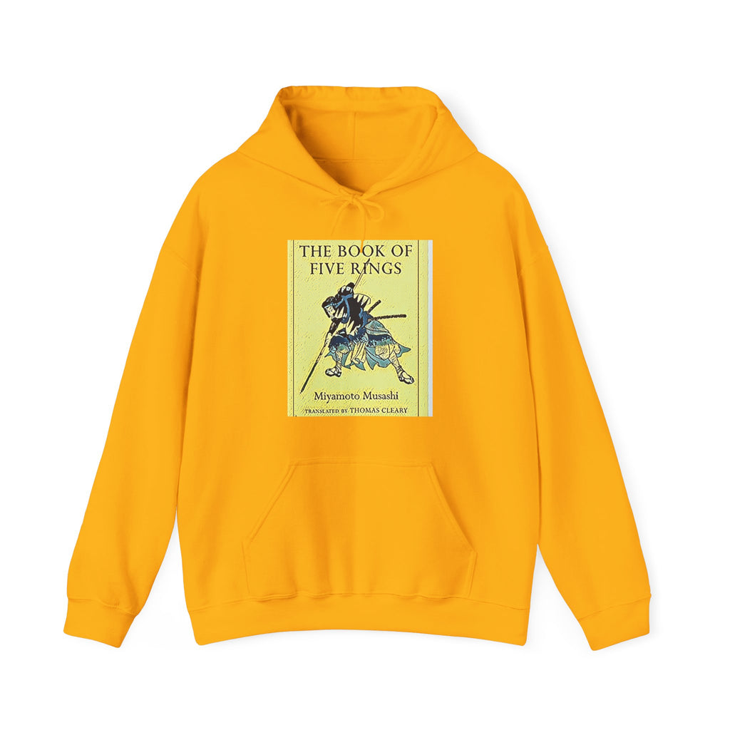 The Book Of Five Rings Graphic Print LS Unisex Heavy Blend™ Hooded Sweatshirt