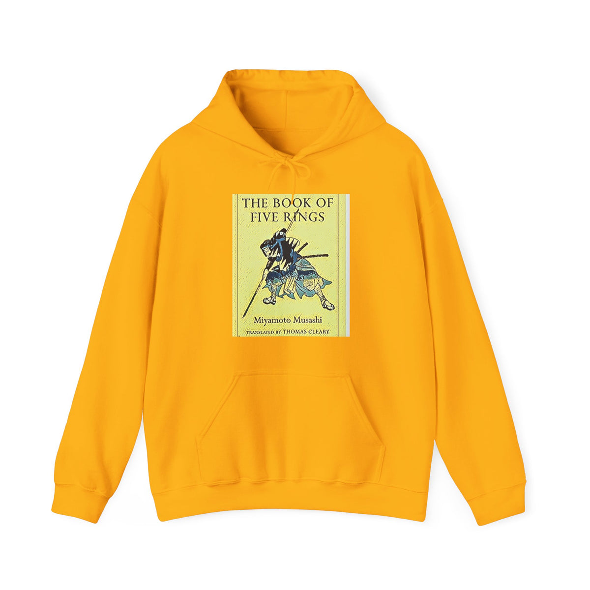 The Book Of Five Rings Graphic Print LS Unisex Heavy Blend™ Hooded Sweatshirt