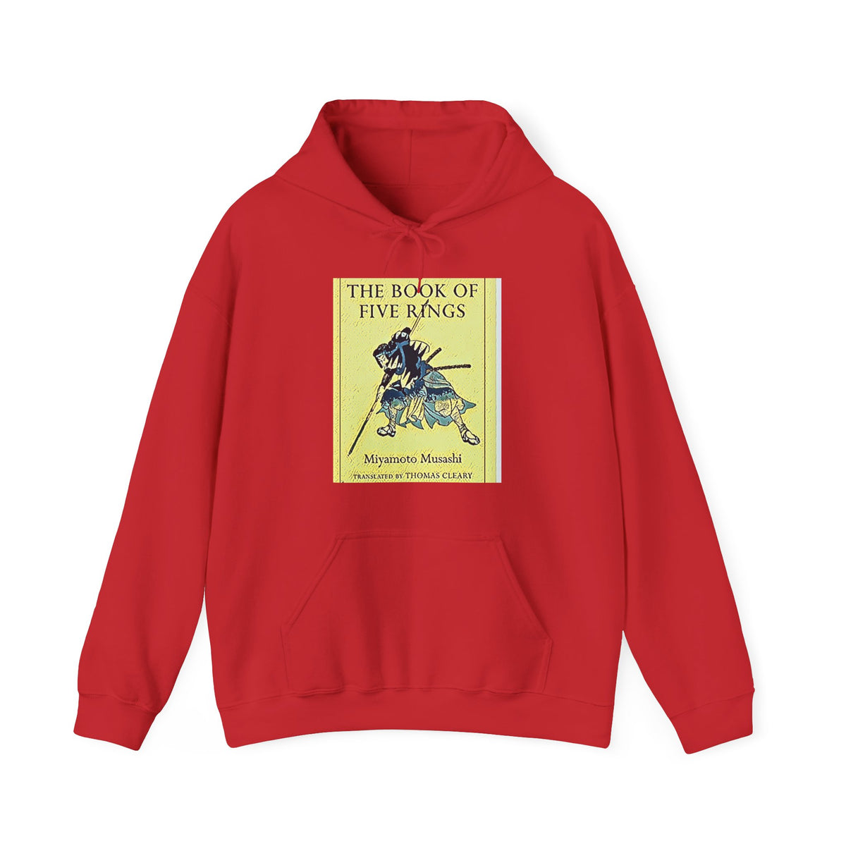 The Book Of Five Rings Graphic Print LS Unisex Heavy Blend™ Hooded Sweatshirt