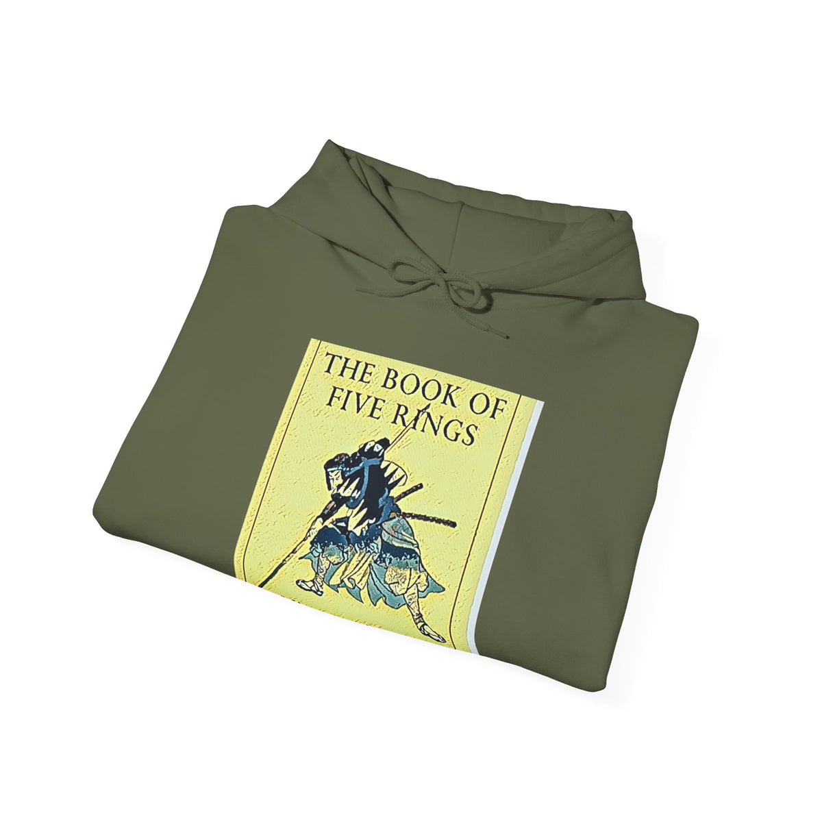 The Book Of Five Rings Graphic Print LS Unisex Heavy Blend™ Hooded Sweatshirt