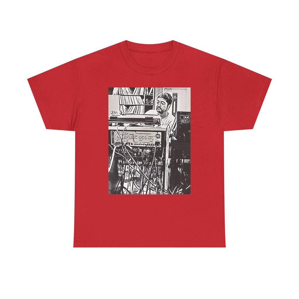 Nujabes Graphic Print Short Sleeve Crew Neck Unisex Heavy Cotton Art Tee Shirt
