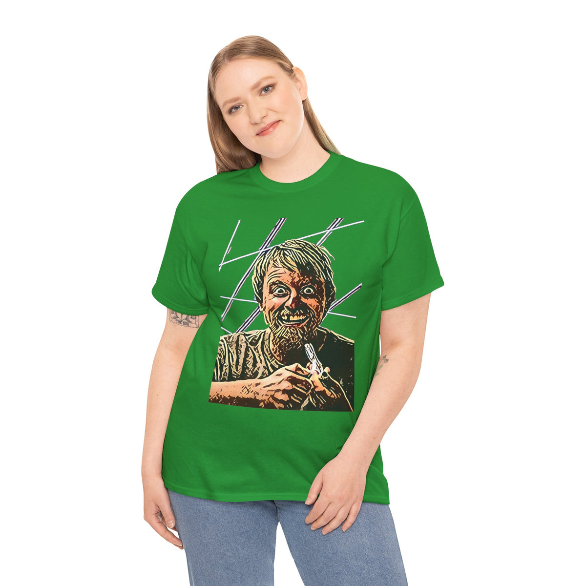 Rickety Cricket Always Sunny Graphic Print Short Sleeve Unisex Heavy Cotton Tee