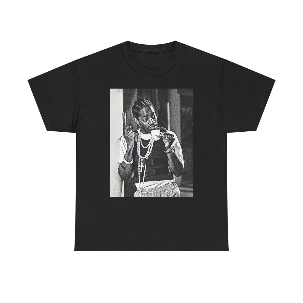 Andre 3000 Graphic Print Short Sleeve Crew Neck Unisex Heavy Cotton Tee Shirt