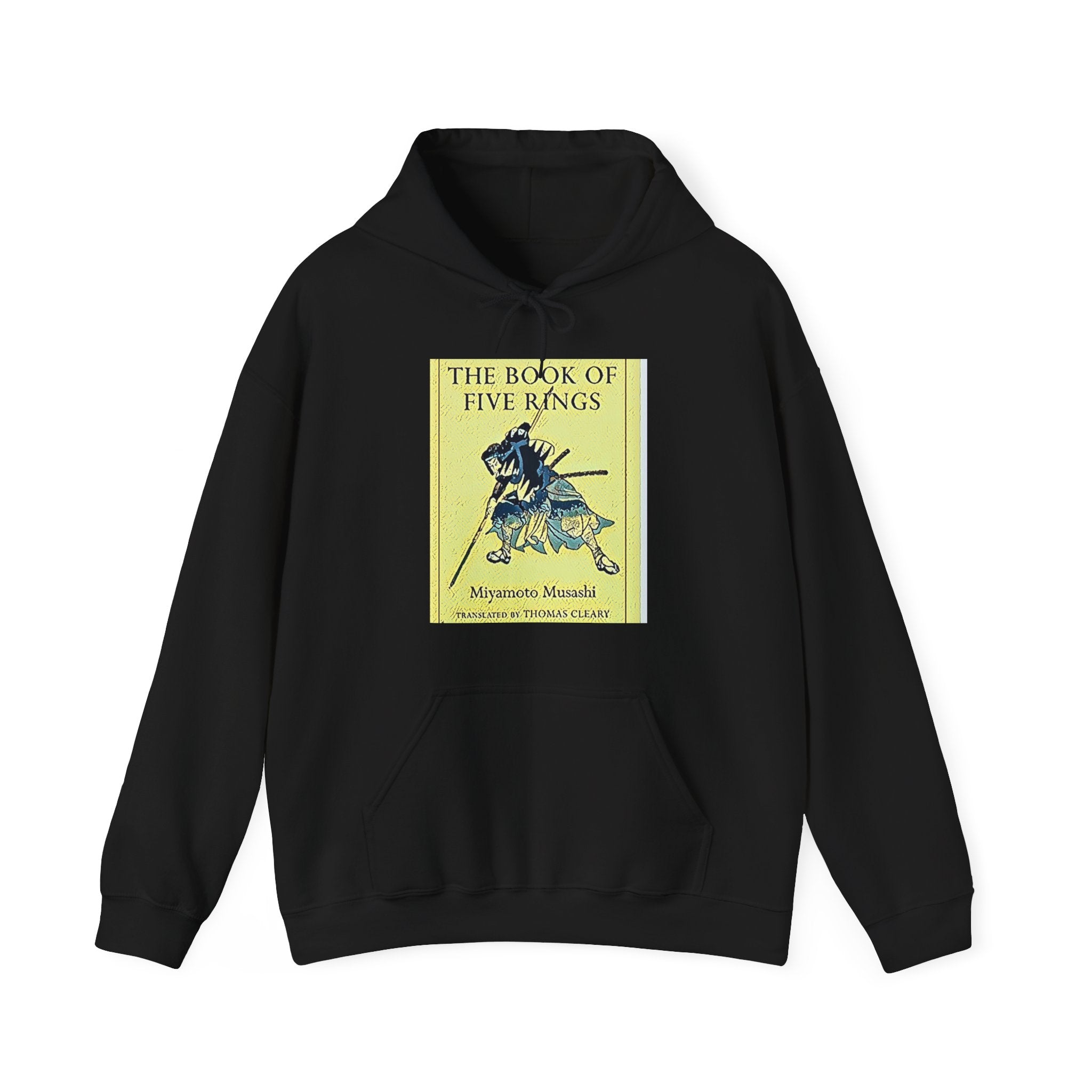 The Book Of Five Rings Graphic Print LS Unisex Heavy Blend™ Hooded Sweatshirt
