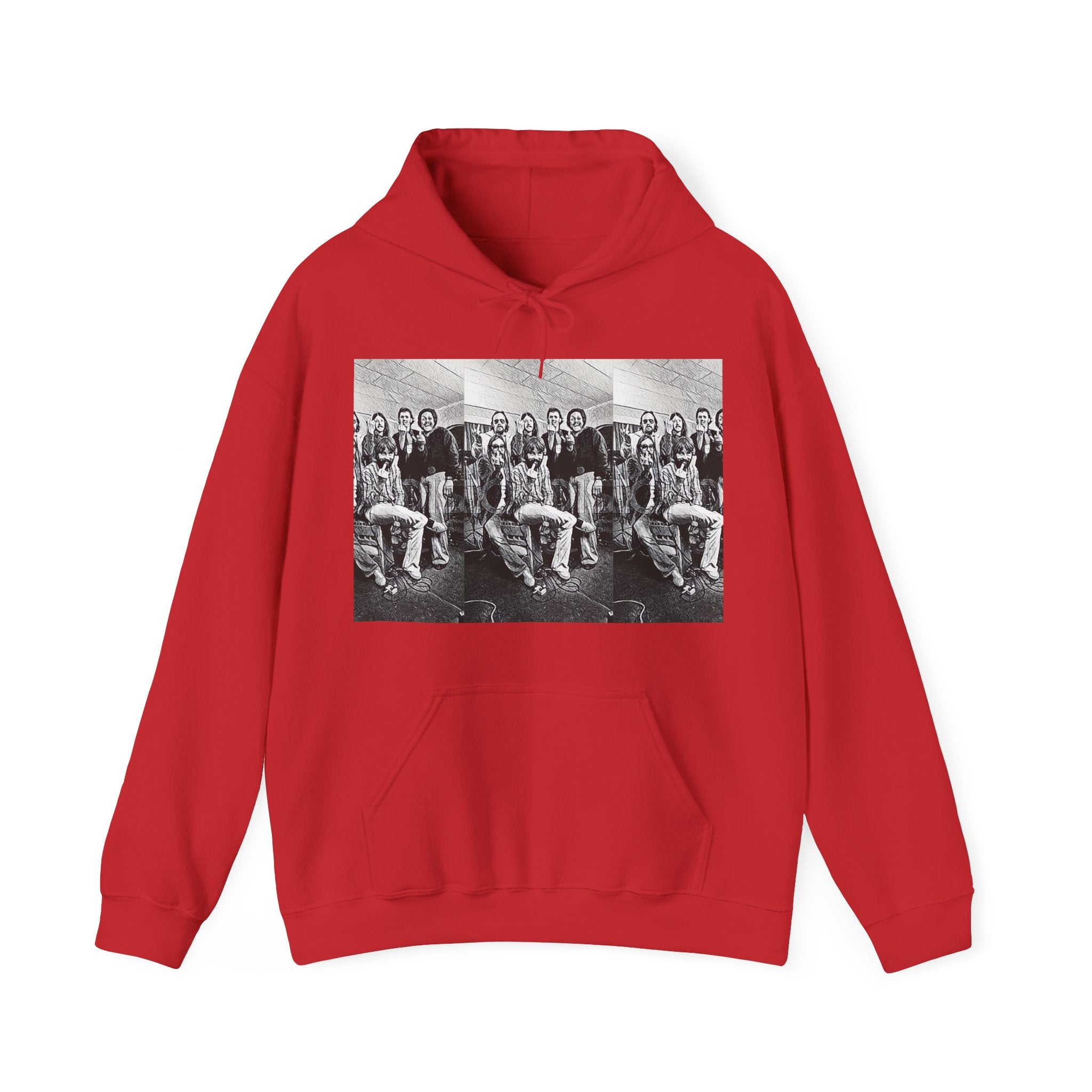 Doobie Brothers Graphic Print Long Sleeve Unisex Heavy Blend™ Hooded Sweatshirt