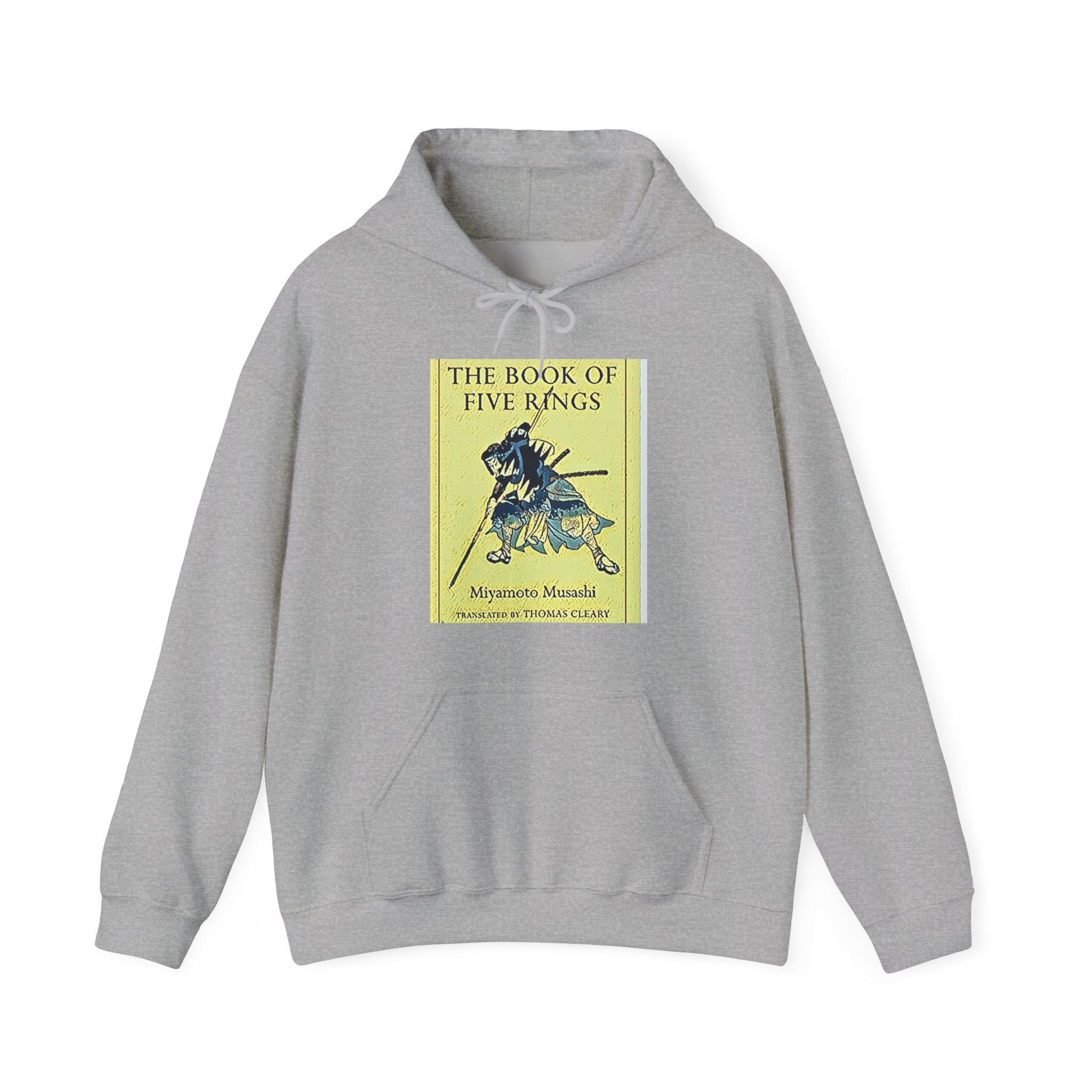 The Book Of Five Rings Graphic Print LS Unisex Heavy Blend™ Hooded Sweatshirt