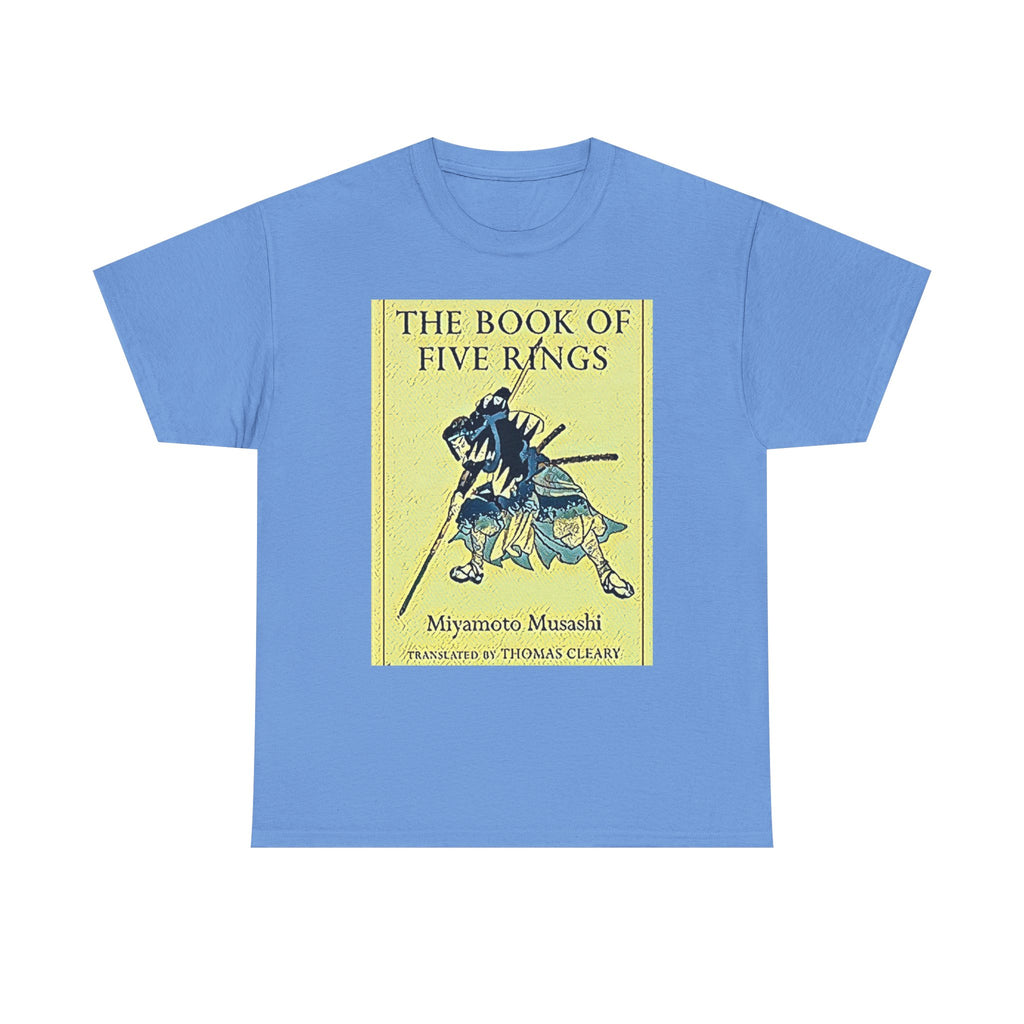 The Book Of Five Rings Graphic Print Short Sleeve Unisex Heavy Cotton Tee Shirt