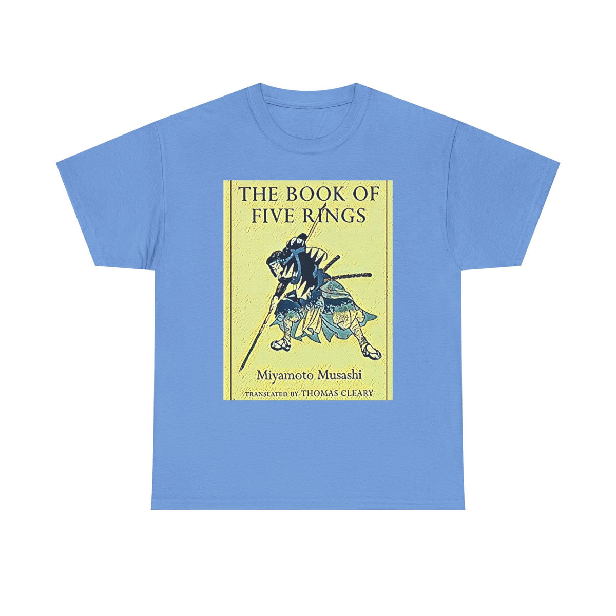 The Book Of Five Rings Graphic Print Short Sleeve Unisex Heavy Cotton Tee Shirt